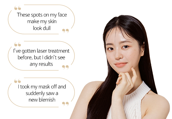 Painless pigmentation treatment in Seoul - skin whitening and brightening clinic for foreigners